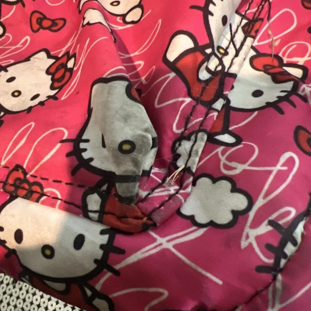 Hello‎ Kitty Pink Backpack School Travel Bag Preowned